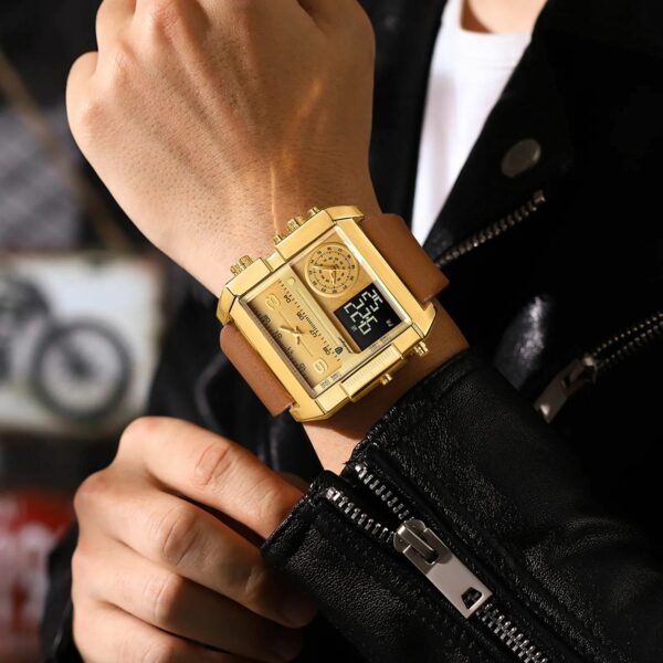 Premium Luminous Multi-function Digital Quartz Watch  Waterproof - Image 5