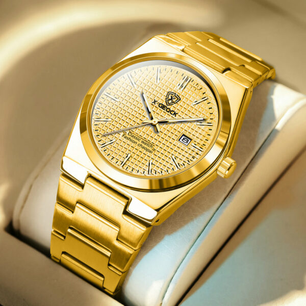 Waterproof Luminous Date Week Men Watch - Image 2