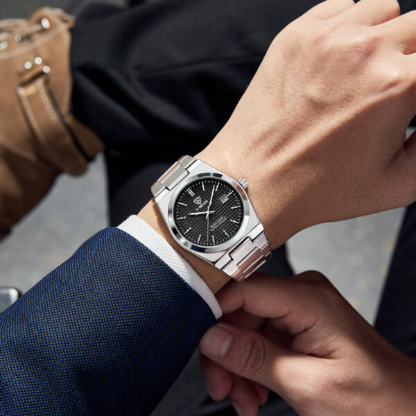 Waterproof Luminous Date Week Men Watch