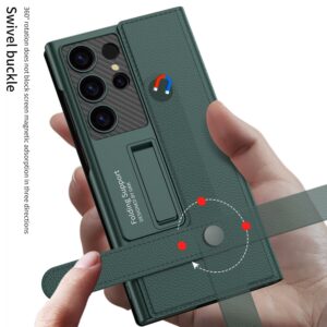 Flip leather with card slot for Samsung galaxy - S24