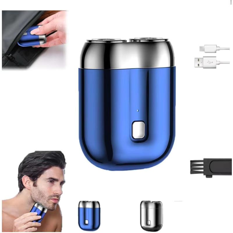 Usb Rechargeable Mini Double Head Electric Shaver for Men - Image 4