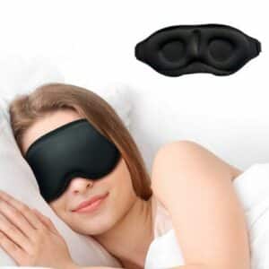 Ultra-light, Opaque Sleeping Eye Mask, Reusable 3D Sleeping Eye Mask