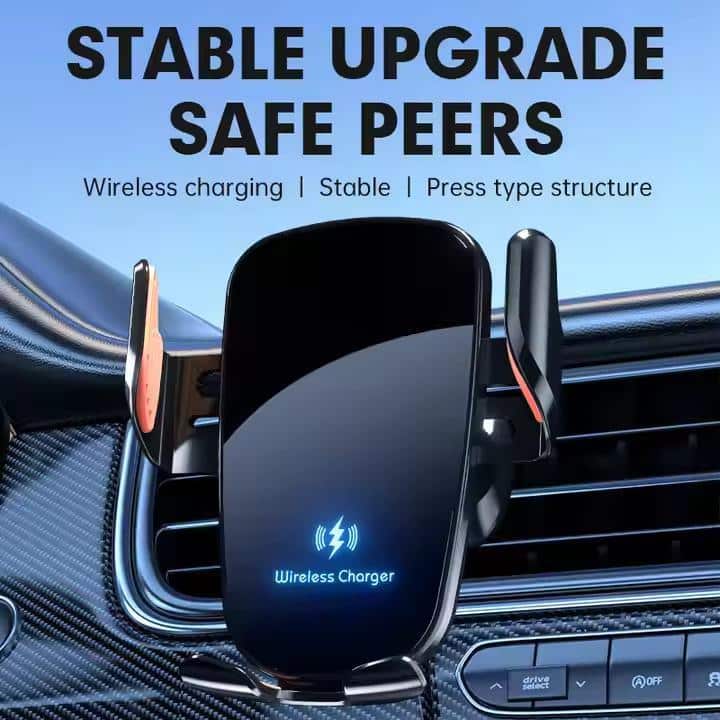 Wireless Charger Car Wireless Charger Magnetic Phone Holder for Mobile Phone Car Phone Holder - Image 3