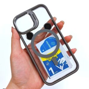 Transparent Wireless Charging Phone case for iPhone