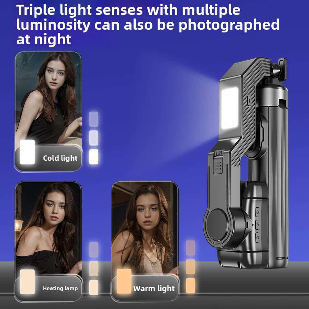 Q31 Wireless Remote Handheld Gimbal Stabilizer Selfie Stick Tripod Stand - Image 3