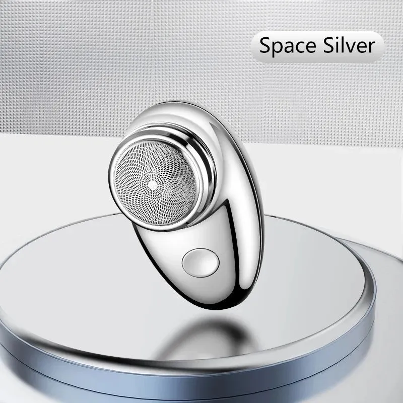 USB Rechargeable Mini Shave Electric Razor Waterproof Shaver - Image 4