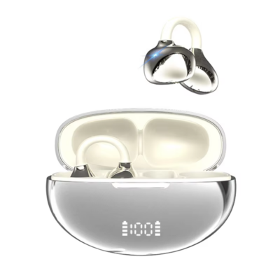 OEM YYK-Q108 Electroplated Ear Clip Earphones V6.1 Wireless Earbuds Sports with HIFl Bass Boost and LED Power Display - Image 4