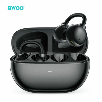 BWOO High Quality Mini True Stereo Open-Ear Earbuds TWS Blue Tooth BT5.3 Sport Earphones