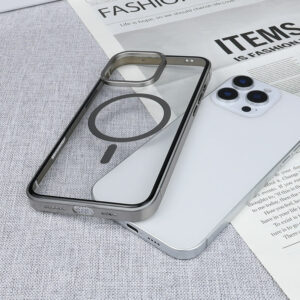 Phone Cover Case for iPhone 14 Pro 15 13 12 11 Transparent Shockproof Wireless Features
