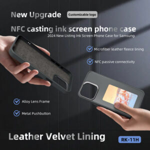 NFC Phone Case Wholesale LED Smart E Ink Screen Phone Cases