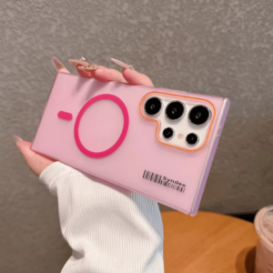 Ultra Slim Wireless Charger Phone Case PC Bumper Wireless Charger Matte Cover