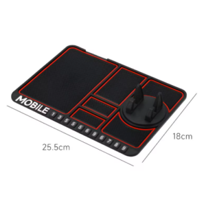 Multi-Functional Car Anti-Slip Mat Auto Phone Holder Non Slip Sticky Anti Slide Dash Phone Holder Silicone Dashboard Car Pad Mat