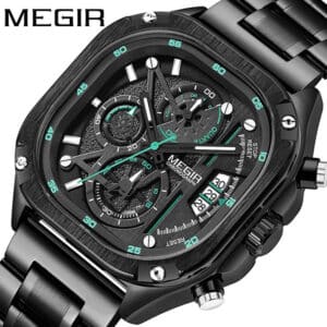 MEGIR Watch Black