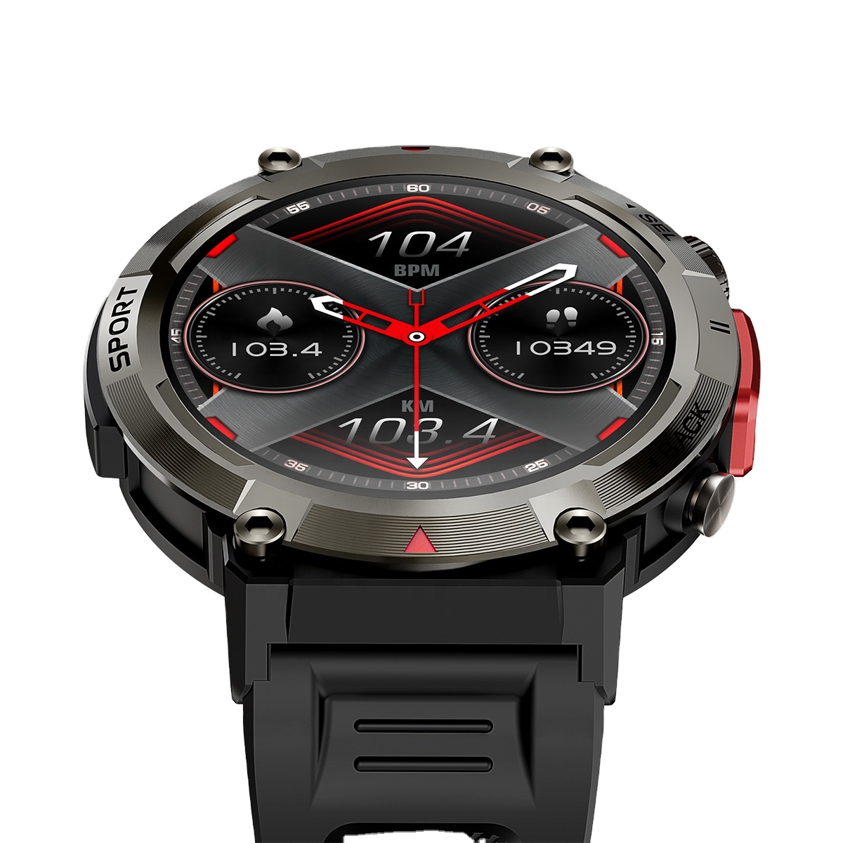 Smart Watch 1.45 Inch TFT HD Screen BT 5.0 Waterproof IP67 Flashlight Night Sports Fitness Alarm FitCloudPro - Image 6