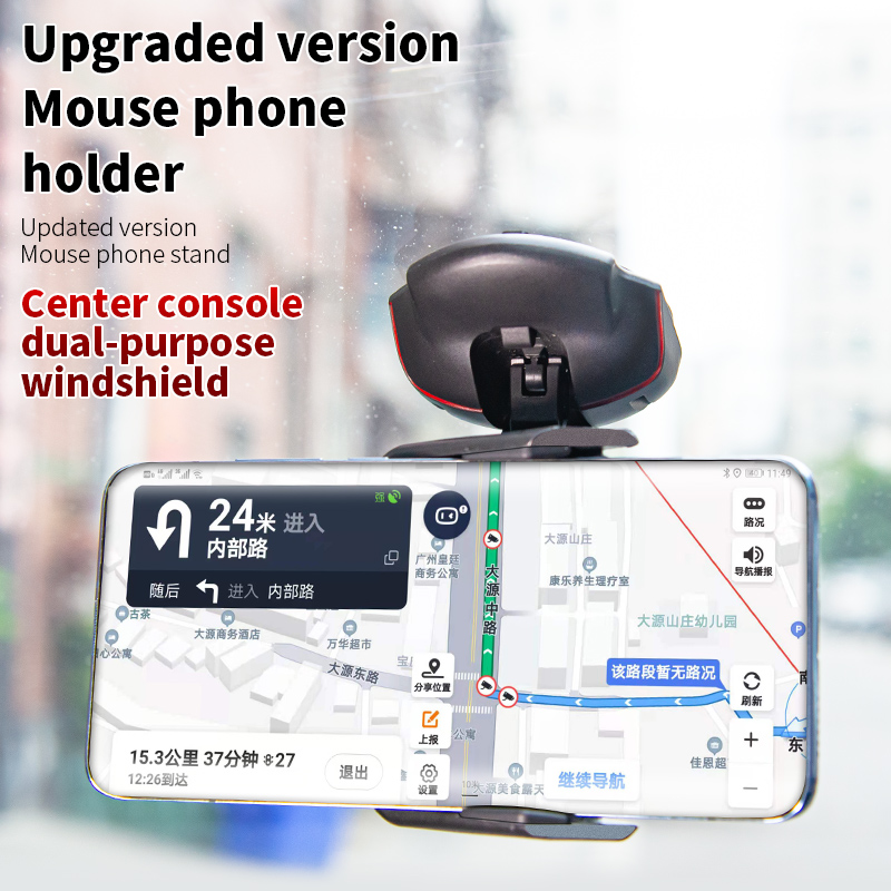 Foldable Car Phone Holder Windshield Dashboard - Image 4