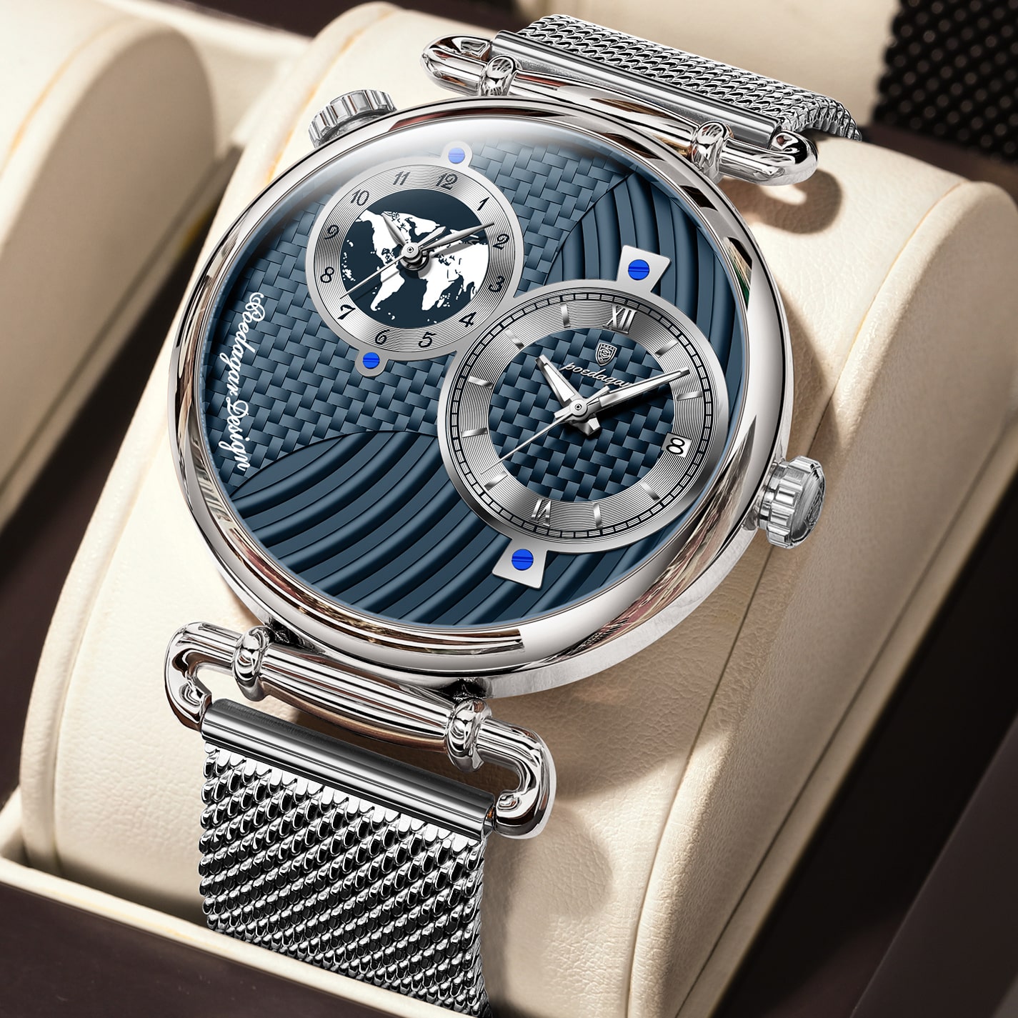 POEDAGAR 848 Quartz Watch - Image 2